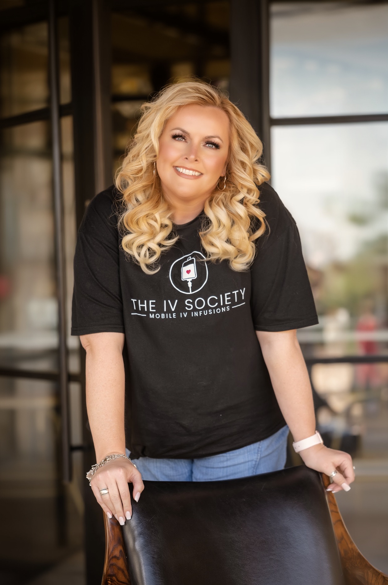 Claire Richardson, RN and licensed paramedic, co-founder of The IV Society
